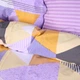 Наволочка MirSon Ranforce Elite 17-0764 Violet triangles 45х45 см (2200010938692) - изображение 5