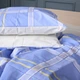 Наволочка MirSon Бязь 17-0766 Checkered blue 40х40 см (2200010939538) - изображение 1