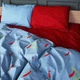 Простынь MirSon King Size 220x240 см 17-0751 Flame red Бязь (2200010931525) - изображение 3