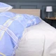Комплект постельного белья Mirson Полуторный Евро 160х220 см Ranforce Elite 17-0766 Checkered blue (2200010939798) - изображение 2