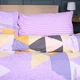 Пододеяльник MirSon Ranforce Elite 17-0764 Violet triangles 175х210 см (2200010938524) - изображение 4