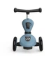 Самокат триколісний з сидінням Scoot and Ride Highwaykick 1, Steel Blue - зображення 2