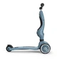 Самокат триколісний з сидінням Scoot and Ride Highwaykick 1, Steel Blue - зображення 6