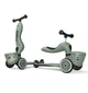 Самокат триколісний з сидінням Scoot and Ride Highwaykick 1, Lifestyle Green Lines - зображення 1