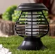 Уличный фонарь уничтожитель насекомых на солнечной батарее Bug Zapper, антимоскитная ультрафиолетовая лампа ловушка - изображение 4