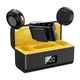 Бездротовий петличний мікрофон M9MAX для iPhone, Android та відеокамери Black/yellow - зображення 2