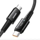 Кабель Essager USB Type-C - USB Type-C 100W швидка зарядка, з PD 3.0, QC 4.0, 20V/ 5А, 480 Мбіт/с (1 метр) - зображення 2