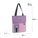 Сумка-шопер Kite Education teens K25-586-1 40,5x38x7 фіолетовий - зображення 2