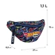 Сумка-бананка дитяча Kite Kids Hot Wheels Skate HW25-2577 27x15x6,5 - зображення 2