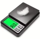 Весы ювелирные высокоточные (0.1g) до 1000g, 2хААА, black - изображение 1