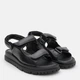 Женские сандалии кожаные PARADIZE SHOES SAN-1219-1 38 24.2 см Черные (ROZ6501061237) - изображение 3