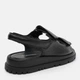 Женские сандалии кожаные PARADIZE SHOES SAN-1219-1 38 24.2 см Черные (ROZ6501061237) - изображение 5