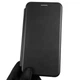 Чехол-книжка для Tecno Pop 2F (B1f) из экокожи с магнитом с подставкой черная - изображение 2