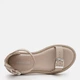 Женские сандалии кожаные PARADIZE SHOES SAN-2502 38 24.2 см Бежевые (ROZ6501061300) - изображение 6