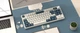 Бездротова механічна Клавіатура Attack Shark K86, Blue Whale Axis, Bluetooth/2,4g з міні-дисплеєм та поворотною кнопкою гучності, Hot-Swap, RGB-підсвічування, White-Blue - зображення 12