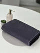 Махровий рушник Ideal Textile однотонний графітовий 70х140 см 100% бавовна 450 г/м2 - зображення 1