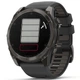 Спортивные часы GARMIN Fenix 8 51mm AMOLED Sapphire Carbon Gray DLC Titanium with Black Silicone Band - изображение 2