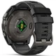 Спортивные часы GARMIN Fenix 8 51mm AMOLED Sapphire Carbon Gray DLC Titanium with Black Silicone Band - изображение 6