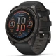 Спортивные часы GARMIN Fenix 8 47mm AMOLED Sapphire Carbon Gray DLC Titanium with Black Silicone Band - изображение 1