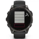 Спортивные часы GARMIN Fenix 8 47mm AMOLED Sapphire Carbon Gray DLC Titanium with Black Silicone Band - изображение 5