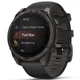 Спортивные часы GARMIN Fenix 8 47mm AMOLED Sapphire Carbon Gray DLC Titanium with Black Silicone Band - изображение 11