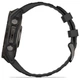 Спортивные часы GARMIN Fenix 8 47mm AMOLED Sapphire Carbon Gray DLC Titanium with Black Silicone Band - изображение 12