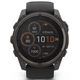 Спортивные часы GARMIN Fenix 8 51mm Sapphire Solar Carbon Gray DLC Titanium with Black Silicone Band - изображение 3