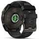 Спортивные часы GARMIN Fenix 8 51mm Sapphire Solar Carbon Gray DLC Titanium with Black Silicone Band - изображение 12