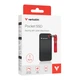 Кишеньковий накопичувач Verbatim Pocket SSD 1ТБ з брелком і кріпленням для кабелю чорний/червоний(32192) - изображение 3