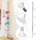 Кутова полиця для ванної кімнати Multi Corner Shelf GY-188 4 яруси етажерка у ванну - зображення 3