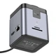 USB хаб с беспроводной зарядкой Hoco Effortless 9in1 (3USB, HDMI, RJ45,100W, SD, TF). Grey - изображение 6