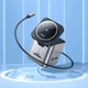 USB хаб с беспроводной зарядкой Hoco Effortless 9in1 (3USB, HDMI, RJ45,100W, SD, TF). Grey - изображение 8