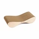 Кігтеточка з картону посиленого з дерев'яним фасадом Cat Joy Bionica Beige Wood 63х14х29 см - зображення 2