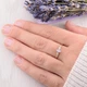 Кольцо из желтого золота с лунным камнем 19.5 K-0239 - изображение 3