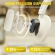 Геймерська бездротова (Bluetooth + 3,5mm) гарнітура Attack Shark G500 (вага 210 гр) for PC/PS4/Xbox, White/БІЛІ (G500W) - зображення 4