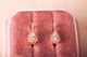 Женские серьги из красного золота с фианитами S-0066 - изображение 6