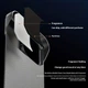 Накладка Leather Aromatherapy Metal Magnetic для iPhone 15 Pro Max Brown - зображення 2