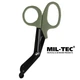 Ножиці тактичні Mil-Tec бандажні 18,5 см Olive (16024101) - зображення 1
