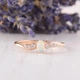 Кольцо из красного золота с опалом 17 K-0234 - изображение 2