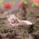 Кольцо из красного золота с рубином 18 K-0164 - изображение 3