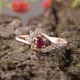 Кольцо из красного золота с рубином 18 K-0164 - изображение 4