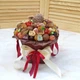 Вкусный букет с сухофруктами , орехами , шоколадной шишкой - изображение 2