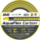 Шланг садовый 2Е AquaFlex Carbon 1/2" 10м 4 слоя (2E-GHE12GE10) - изображение 1