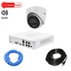 Комплект відеонагляду на 1 купольну камеру Hikvision 2Mp-IP-DS-2CD1323G2-LIUF-Hybridlight зі звуком - зображення 1