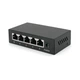 POE коммутатор Merlion 4 порта 10/100 RJ45 внешний блок питания 52V 0,92A сетевой адаптер для IP камер и устройств (YU-GT_33A) - изображение 1