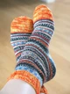 Пряжа Premium Yarn Winter Colors, №806 напіввовняна нитка для в'язання шкарпеток, шапок, шарфів та інших зимових виробів спицями і гачком , Преміум Яр - зображення 3