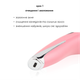 Микротоковый RF лифтинг массажер для лица Medica+ Skin Lifting 7.0 (Ems+Led) pink ( Япония ) - изображение 8