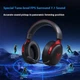Наушники Mchose V9 Pro беспроводные bluetooth и 2.4G для ПК, PS, Switch, телефона - Чёрный/Красный - изображение 8