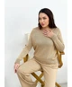 Штани в'язані ART KNIT Jolie, L-XL, 165-168см бежеві 028446 - зображення 2