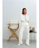 Штани в'язані ART KNIT Jolie, S-M, 165-168 молочні 028432 - зображення 5